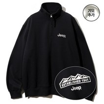 지프기모맨투맨 하프집업스웨트셔츠 남자친구선물 겨울티셔츠