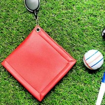 골프볼타월 선물 골프공세척기 첫라운딩준비물 아이언세척 아이언광택 볼수건, 색상/레드