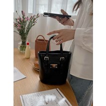 바이레이디즈 / 마켓 실버 버킷백/보부상/크로스백 가방