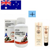 호주 마더네스트 초록입 홍합 7500 100캡슐 3개월분/양태반크림 포함, 단품