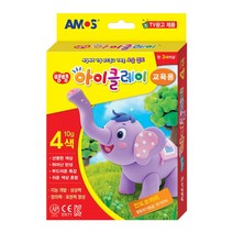 아모스 탱탱 아이클레이 세트, 01 아이클레이 교육용 4색
