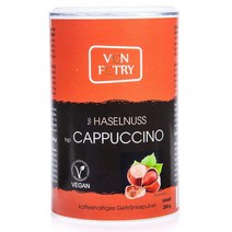 독일직구 VGN FCTRY 인스턴트 카푸치노 헤이즐넛 280g 비건, 수량, 상세참조