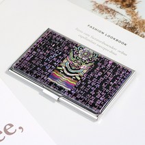 박씨상방 외국인선물 나전칠기 자개 명함케이스M 명함집, 1개, 시조단청