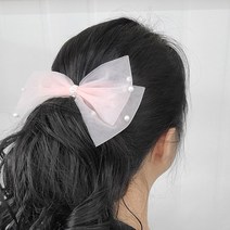 블랑핸드메이드 리본 로지레이스 머리장식 드레스핀