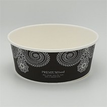 종이용기 1300cc 라우동 분식용기 1BOX-360개, 블랙1BOX-360개