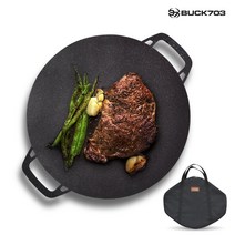 Buck703 무쇠 고기 철판 3T 43cm, Buck703 무쇠 고기 철판 3T 40cm