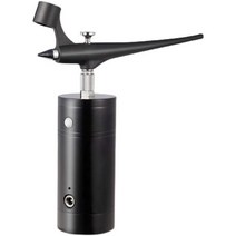 도색 스프레이 후끼 미세한 네일도색 페인팅 에어, 블랙 0.5mm(듀얼 배터리)