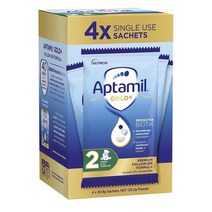 Aptamil 압타밀 골드+ 2 베이비 팔로우-온 포뮬라 파우더 샤쉐 6-12개월이상 30gx4개입 x4팩