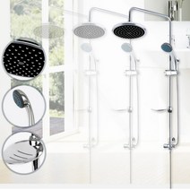 국산 폭포 샤워기 세트 해바라기 샤워 헤드 분리형 샤워 타워, 1, 본상품선택