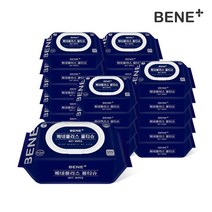[빠른무료배송]베네플러스 물티슈 100매 20팩 (캡형)