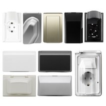 방우 콘센트 커버 방수 스위치 화장실 욕실 방우형 싱크대 베란다 1구 2구 가로2구, 50.신동아 실버 방우콘 세로2구(좌)