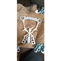 수동 운반 지게차 핸드카 수동 리프트 유압 하역 파렛트 트럭 탑재 전동 소형 1톤 휴대용 자동 적재 및 유물, 렌치 6  19 Ant 로고