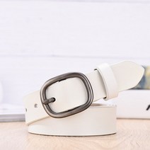 여성 벨트 패션 정품 가죽 핀 버클 멋진 빈티지 청바지
