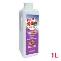 친환경 무농약 미생물비료 쑥쑥린 1L 식물생육안정 빠른흡수력 당도 경도 착색 비대증가 수용성인산가리 분해효소 숙기조절 인산/칼륨함유, 1개
