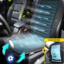 더쎈 2022년형 빅팬 6팬 8팬 12팬 차량용 송풍 쿨링 통풍 시트 커버 전차종, 더센8팬쿨링시트24V+닦쓰봉30장