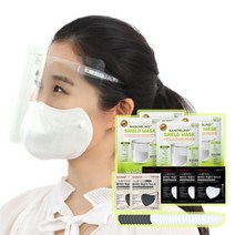 SGS 인증 멜트브로운 3중 필터 고급마스크 나노블라인드 방탄마스크, 2세트