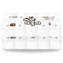 한아름산업 천연펄프 두루마리 아롱이 화장지 3겹 40M x 10롤, 2개