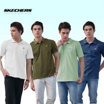 SKECHERS 스케쳐스 정품 남성 반팔티 카라 티셔츠 단품 (4가지 색상)