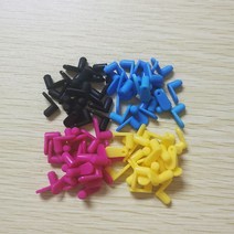 Ciss 액세서리 프린터 리필 잉크 카트리지 12x4mm Liangong 부품 실리콘 고무 플매트 카펫 러그 연속 공급 시스템 용, [04] 20set80 pirces