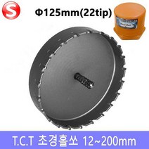 넥스트그린컴퍼니 스텐용 초경홀쏘 125mm 홀커터 홀컷터 홀카타 블랙불 (3533169)