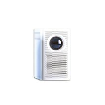 HONGTOP S30 글로벌 버전 1080P 안드로이드 프로젝터 Ansi 루멘 휴대용 스마트 TV 와이파이 홈 비머 LED, [02] white, [04] 영국 플매트 카펫 러그, 02 white_04 영국 플러그