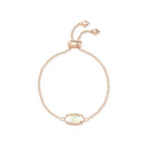 Kendra Scott 켄드라 스콧 엘라이나 팔찌 로즈 골드 다이크로익 유리
