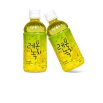 웰그린 스위트카페 레몬녹차, 340ml, 15개