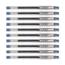 파이롯트 하이테크C 중성펜 0.25mm, 블루(L), 10개입