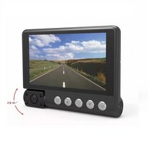 DFMEI 트라이앵글 블랙박스 GPS 4인치 1080P 고화질, 2022 사모삼록 1080P 터치 모델