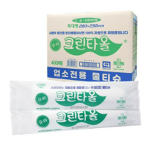 슈퍼크린타올 물티슈 낱개포장형, 400개입, 5개