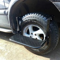 루프 캐리어 보조 발판 타이어 스텝 지붕 세차 계단