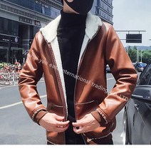 티피/Teepie티피 겨울 레저 칼라 따뜻하고 잘 생긴 플러스 벨벳 재킷 남성