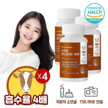 코드밸런스 100% 소연골 콘드로이친 1200, 3개, 60정