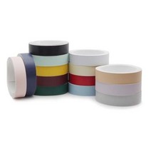 제본테이프 50mm x 10M 택1 컬러 마스킹 커버링 표지 종이 제본라벨 라벨지, 색상, 하늘색
