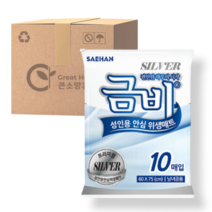 금비 실버 안심위생매트 시니어위생용품, 600*750mm, 10매, 10팩
