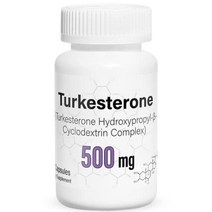 고릴라 마인드 투르케스테론 - 생체이용률 향상을 위한 하이드록시프로필-β-사이클로덱스트린 복합(500mg x 60캡슐), 기본