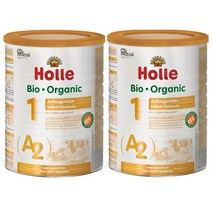 홀레 바이오 1단계 A2 인판트 포물라 800g 2팩 분유