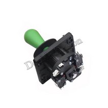 미니 오락기 멕시코 아케이드 조이스틱 MAME 레트로 파이팅 게임기 4 8 웨이 타원형 탑볼 배트, 03 green