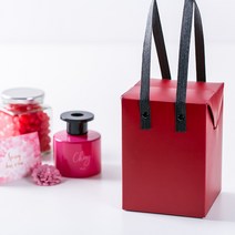 끈손잡이 수제청 돌잔치 종이 포장지 단상자 싸바리 박스 포장 선물 상자