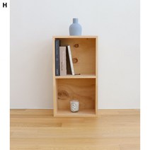 고급 편백나무원목 DIY2단책장 330, 본상품선택