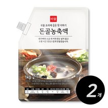 미슐 돈골농축액 1kg, 2개