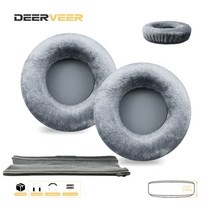 이어패드 DEERVEER Beyerdynamic DT770 DT880 DT990 DT770pro DT880pro DT990pro 헤드폰 헤드 밴드 용 교체 이어 패드, [03] and gray band