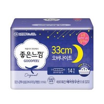 [유한킴벌리] 좋은느낌 오버나이트 14P, 24개