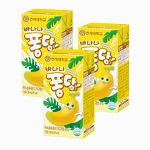 연세우유 바나나퐁당 바나나우유 190ml 24개