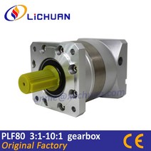 plf80 3:1 4:1 5:1 7:1 10:1 lichuan 스테퍼 및 서보 시스템용 90mm 프레임 크기 유성 감속기 기어박스, 없음