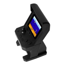 레트로 게임기레트로 2 인치 미니 핸드 헬드 게임 콘솔 아케이드 비디오 기계 268 휴대용, 02 Black