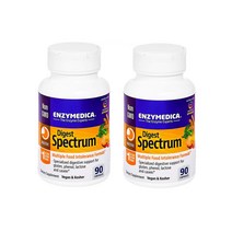 엔자임메디카 Spectrum DPP4 소화효소제 리파아제 아밀라제 90베지캡슐 2팩, 1개, 기본