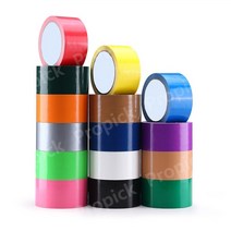 10M 컬러 접착 선물 포장 방수 절연 마스킹 덕 테이프, 50mm, D