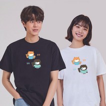 키밍 양치 치카치카 여름패션 라운드맨투맨