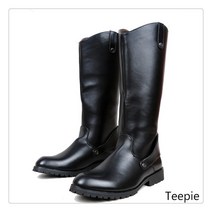 티피/Teepie 남성 가죽 부츠 빈티지 부츠 라이더 부츠